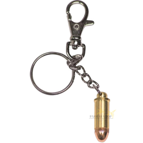 Porte clés balle 9mm - porte-clés,