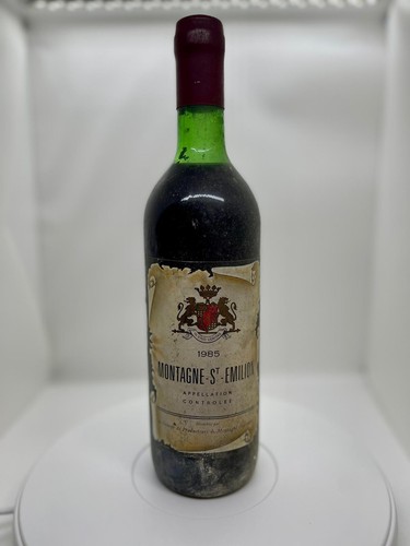 Vin montagne emilion 1985 - vin,