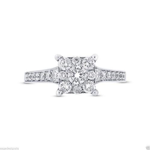 14k blanc anneau - 14k,