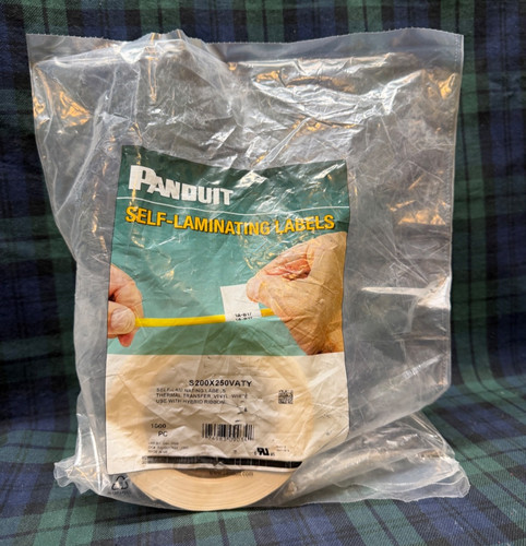 Panduit s200x250vaty thermal - s200x250vaty,