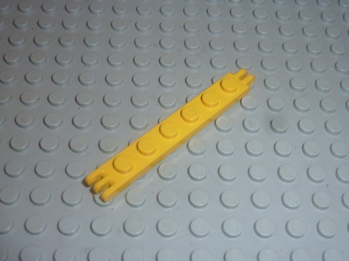 Lego yellow hinge plate - yellow, 4504