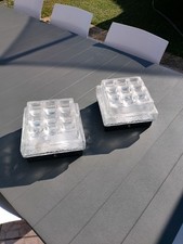 paires d'applique carré en