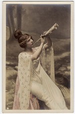 CPA - Charme, beauté, femme. Portrait, Ah! Quelle belle époque. Photo Anthony's.