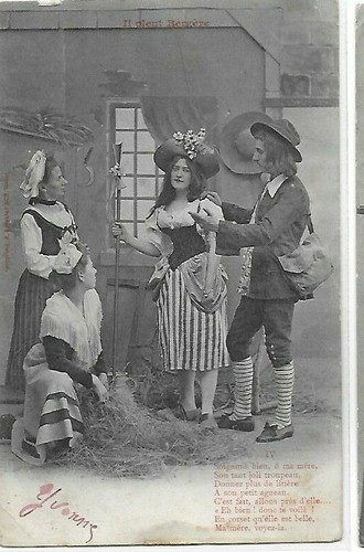 Belle cpa carte postale - cpa,
