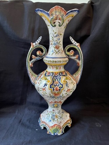 Vase rouen france peint la - rouen,