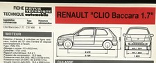 Fiche technique automobile - 1)fiche,