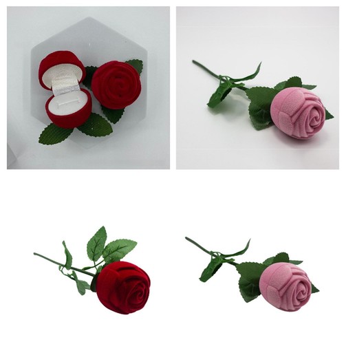 Boîte bagues rose - boîte,