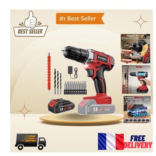 Visseuse sans fil - 21v, sundpey