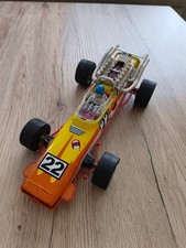 Jouet ancien voiture de course F1  JOUSTRA en tôle à friction ( made in France )