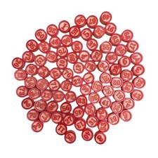 90 pièces de jetons de Bingo
