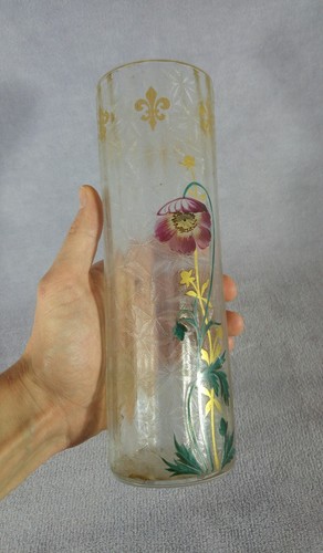 Superbe vase cristal à - superbe, en