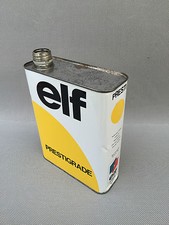 Ancien bidon d'huile vide ELF