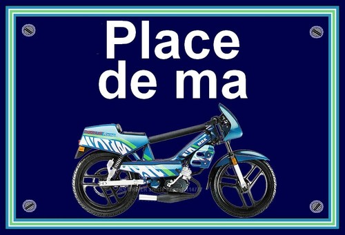 Plaque place de - ", ma