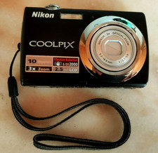 APN Appareil photo numérique vintage  Nikon Coolpix S220 10Mp Zoom 2x Japon 2009