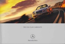 Catalogue Brochure Mercedes CLK Cabriolet W208 02/2002 Anglais / English