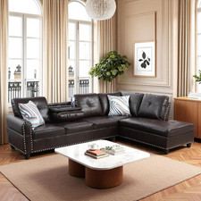 Modern L-Shaped Sectional Sofa