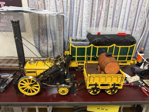 Live steam stephenson s - live, stephenson's