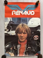 Poster Affiche (57 x 39 cms) Originale (vers 1978) RENAUD Polydor