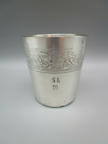 Timbale ancienne métal - ancienne, en