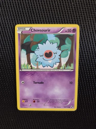 Carte pokémon 114 - carte, 50/114