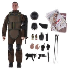 Soldat militaire à l'échelle 1/6, modèle 12 pouces SWAT Action Figure Playset