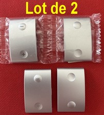 Legrand SAGANE ALUMIDE (Argent) Lot de 2 fois 2 Double Doigt Variateur VARIAPUSH