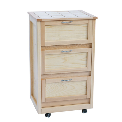 Chariot armoire avec portes