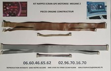 Kit Nappe Ecran Gps carminat renault megane 2 neuf  origine constructeur