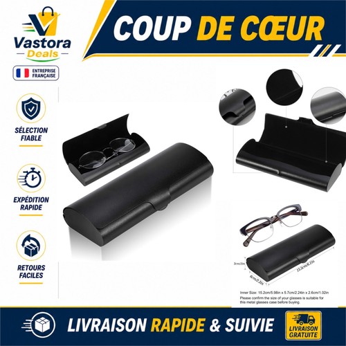étui rigide lunettes - lunettes, en