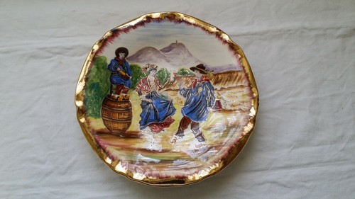 Ancienne assiette décorative - assiette,