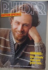§ catalogue ancien laine tricot PHILDAR édition spéciale HOMMES - 1982