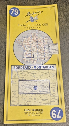 Carte michelin - n°, 79