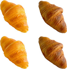 4 Pcs Artificial Croissant