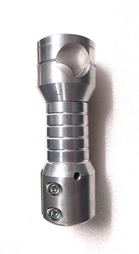 Potence alu usinee cnc - potence,