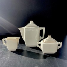 Art deco service théière pot - art,