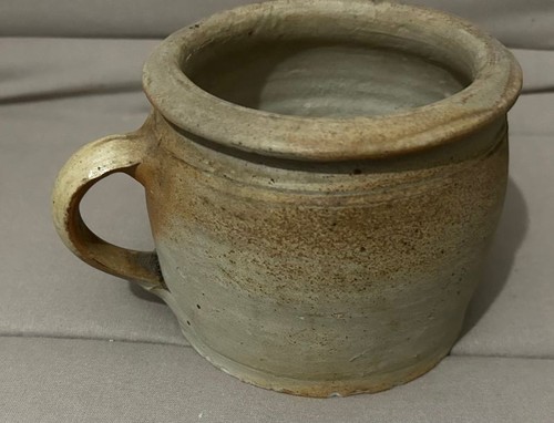 Ancien pot sel graisse - /,