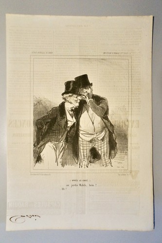 Gavarni litho - gavarni, p.(1804-1866)-litho
