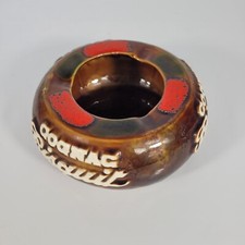 Cendrier céramique ricard Publicitaire Cognac Bisquit Vintage