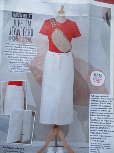 Patron femme 2023 jupe - femme,