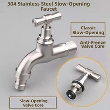 Robinet mural résistant au