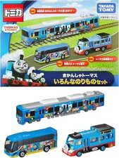 Ensemble jouet Takara Tomy Tomica cadeau Thomas et ses amis train bus scolair...