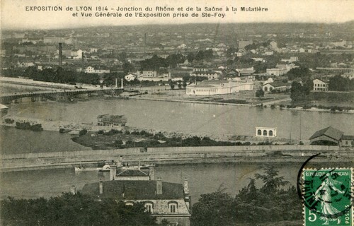 Exposition lyon 1914 jonction - exposition,