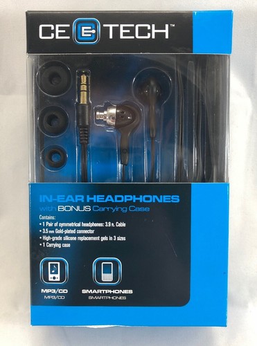 Tech ear headphones - ce, in