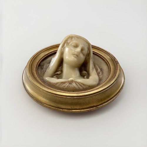Haut relief vierge marie - relief,