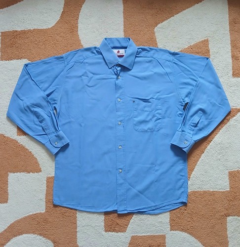 Chemise bleue laurent cerrer - chemise,