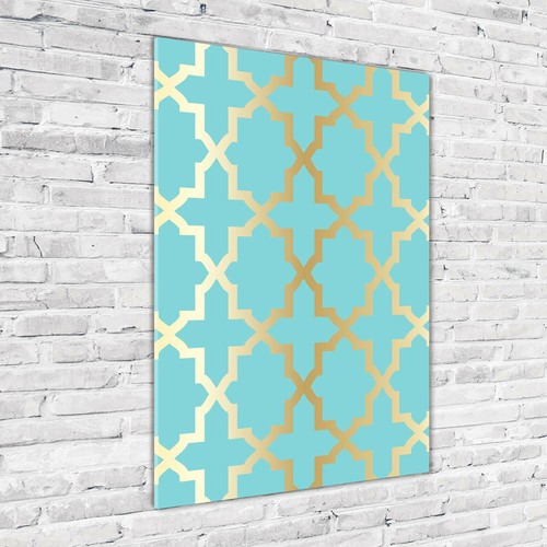 Tulup tableau sur verre - tableau,
