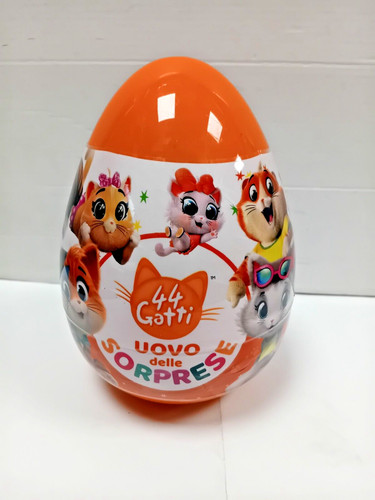 Oeuf surprise orange chats - surprise,