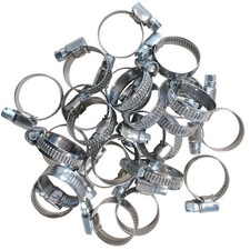 COLLIER DE SERRAGE DURITE TUYAU INOX MARIN W5 LARGEUR 9 MM - Serrage 16 x 27 (2