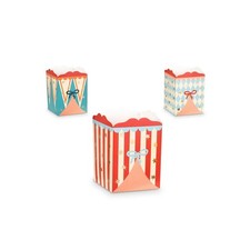 6 BOITES SNACKS CARTON CIRQUE