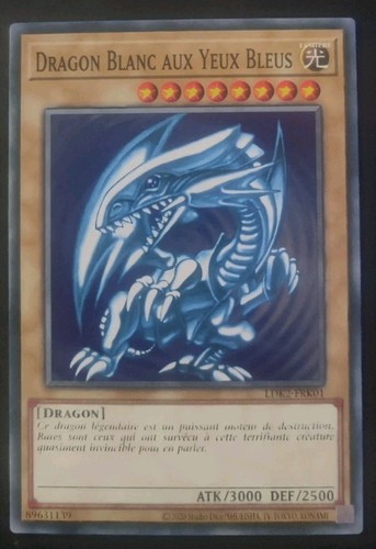 Carte dragon blanc - carte,